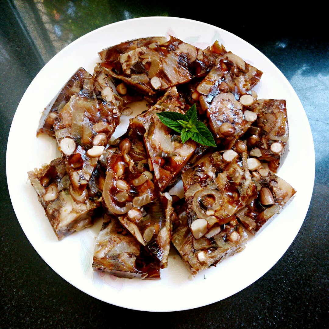 智慧树-4做的花生猪脚皮冻