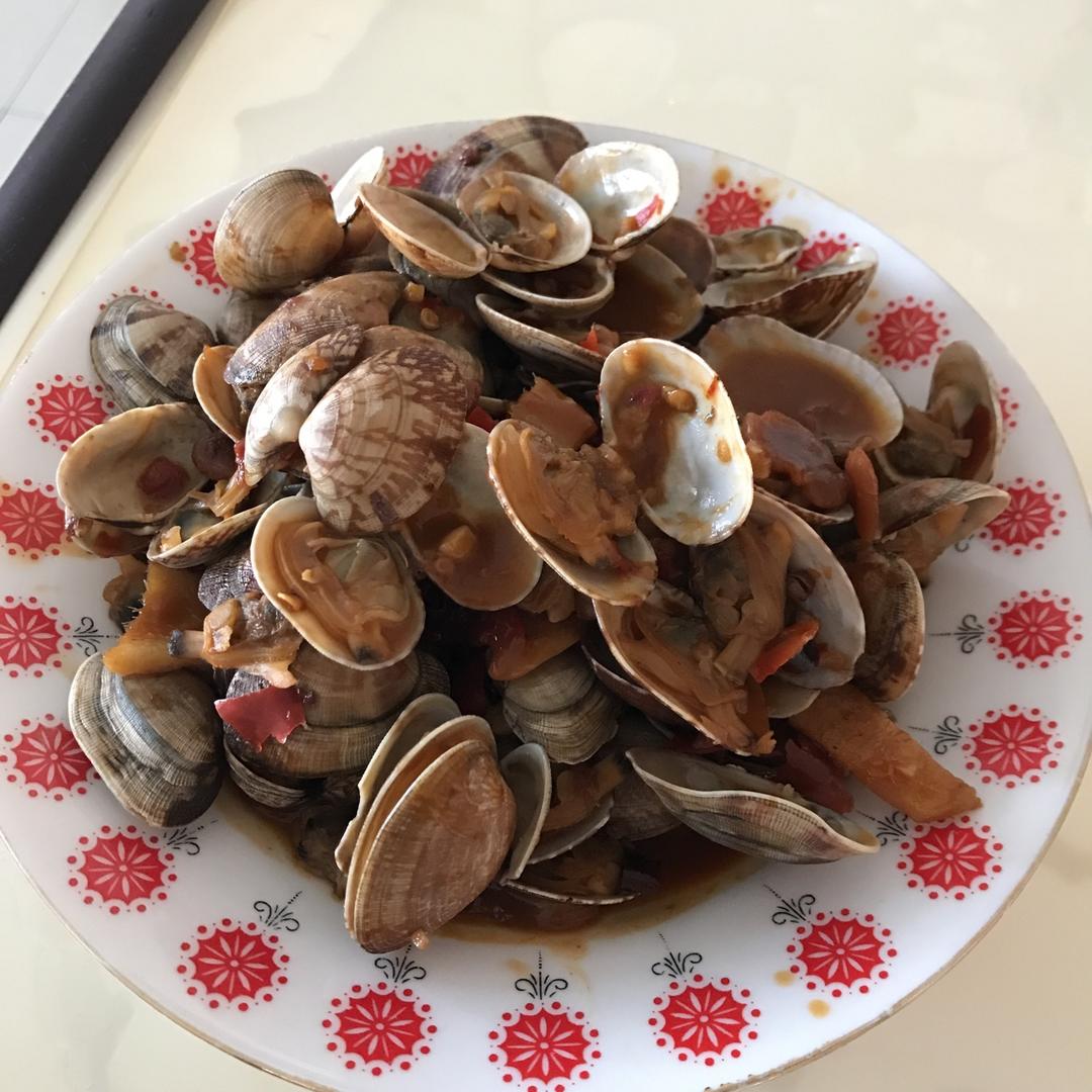 爆炒花甲
