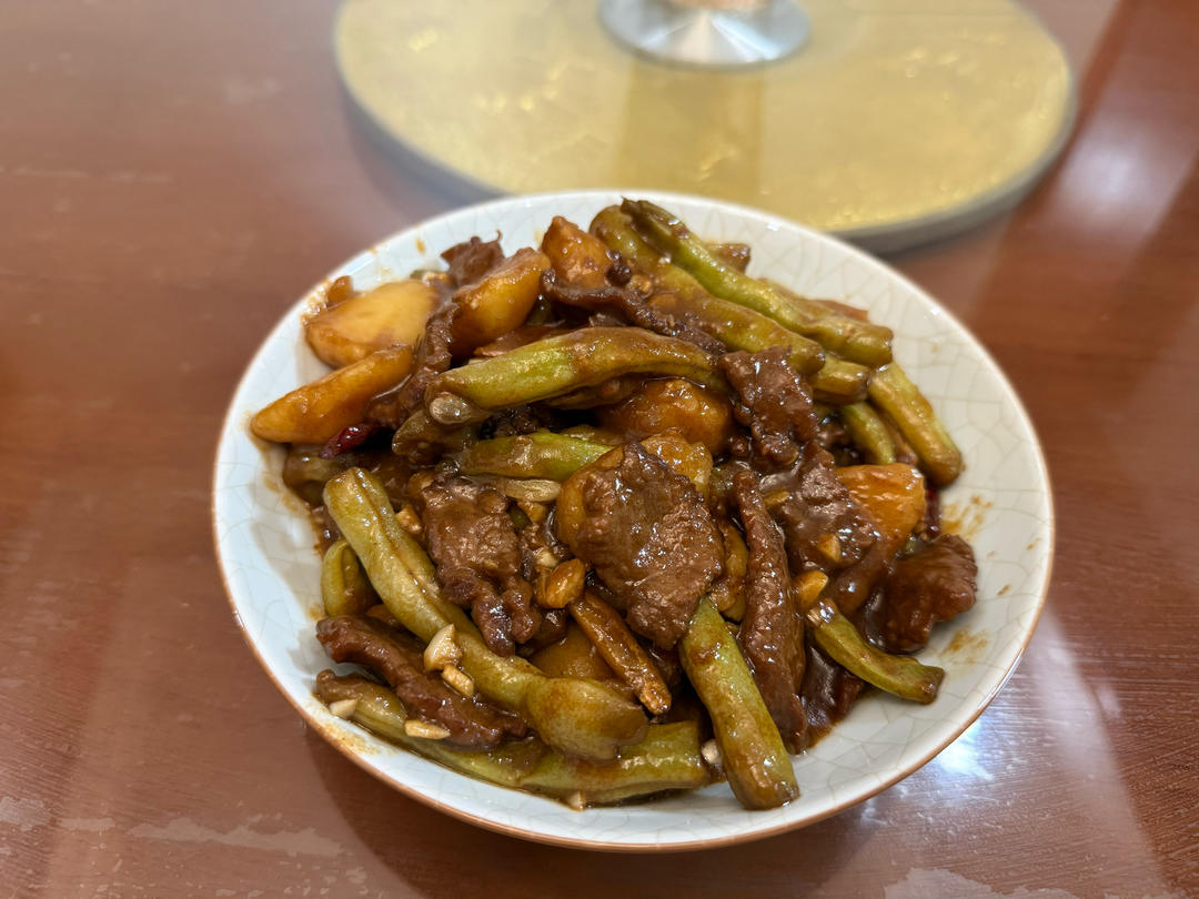 硬菜代表--排骨炖豆角土豆（豆角焖面胚子）