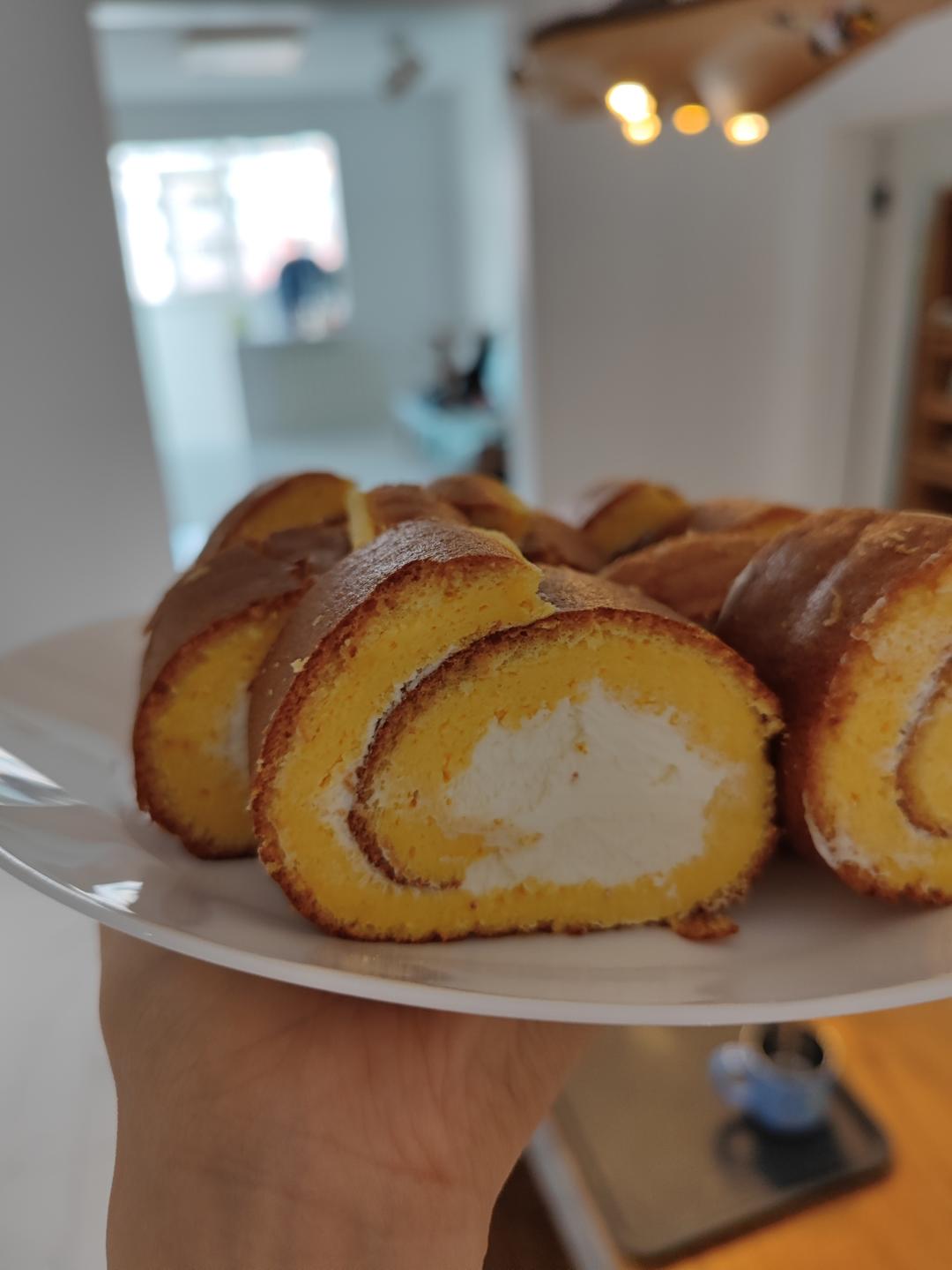 蛋糕卷  小五卷  不掉皮  不开裂  步骤详细