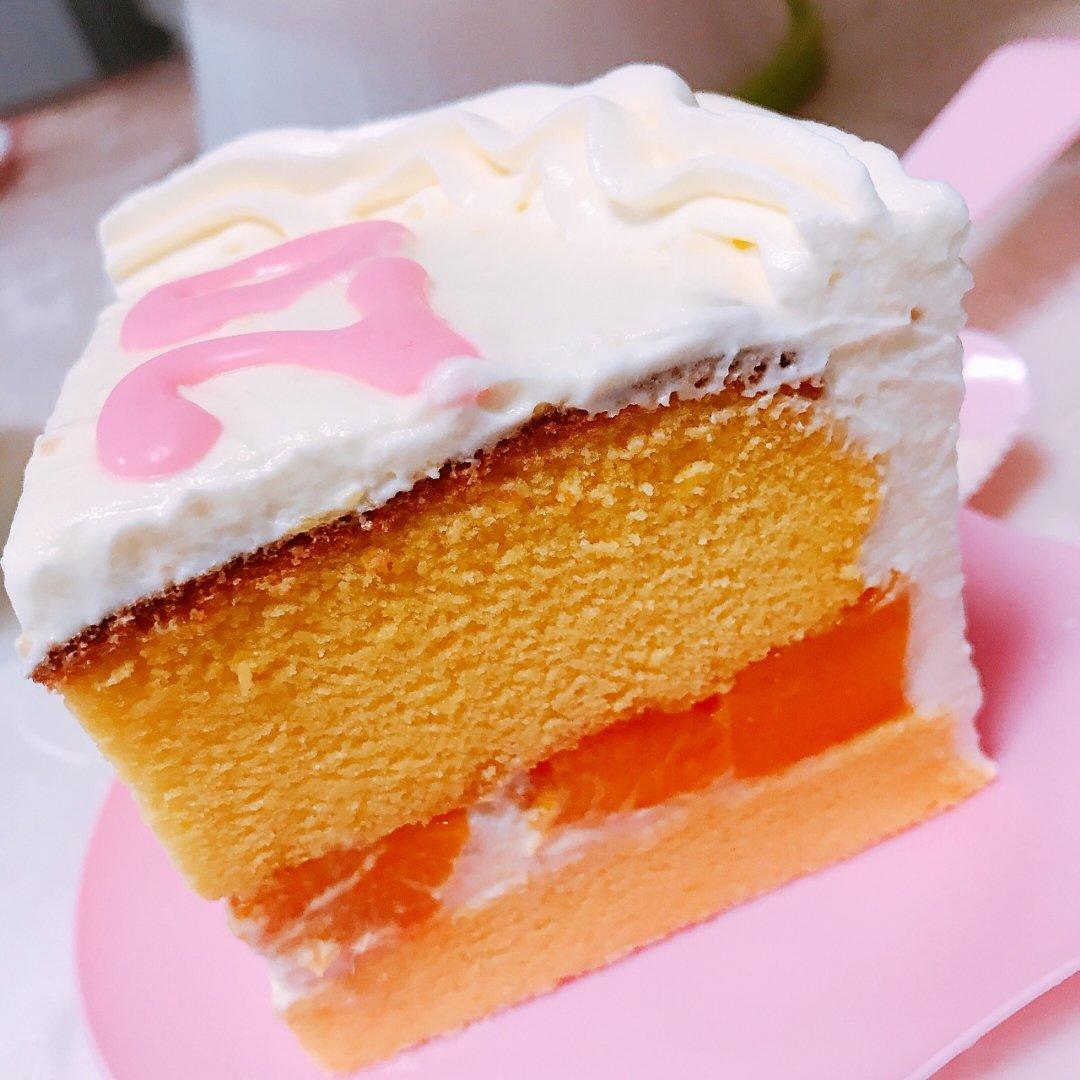 6寸生日蛋糕（水果奶油蛋糕）