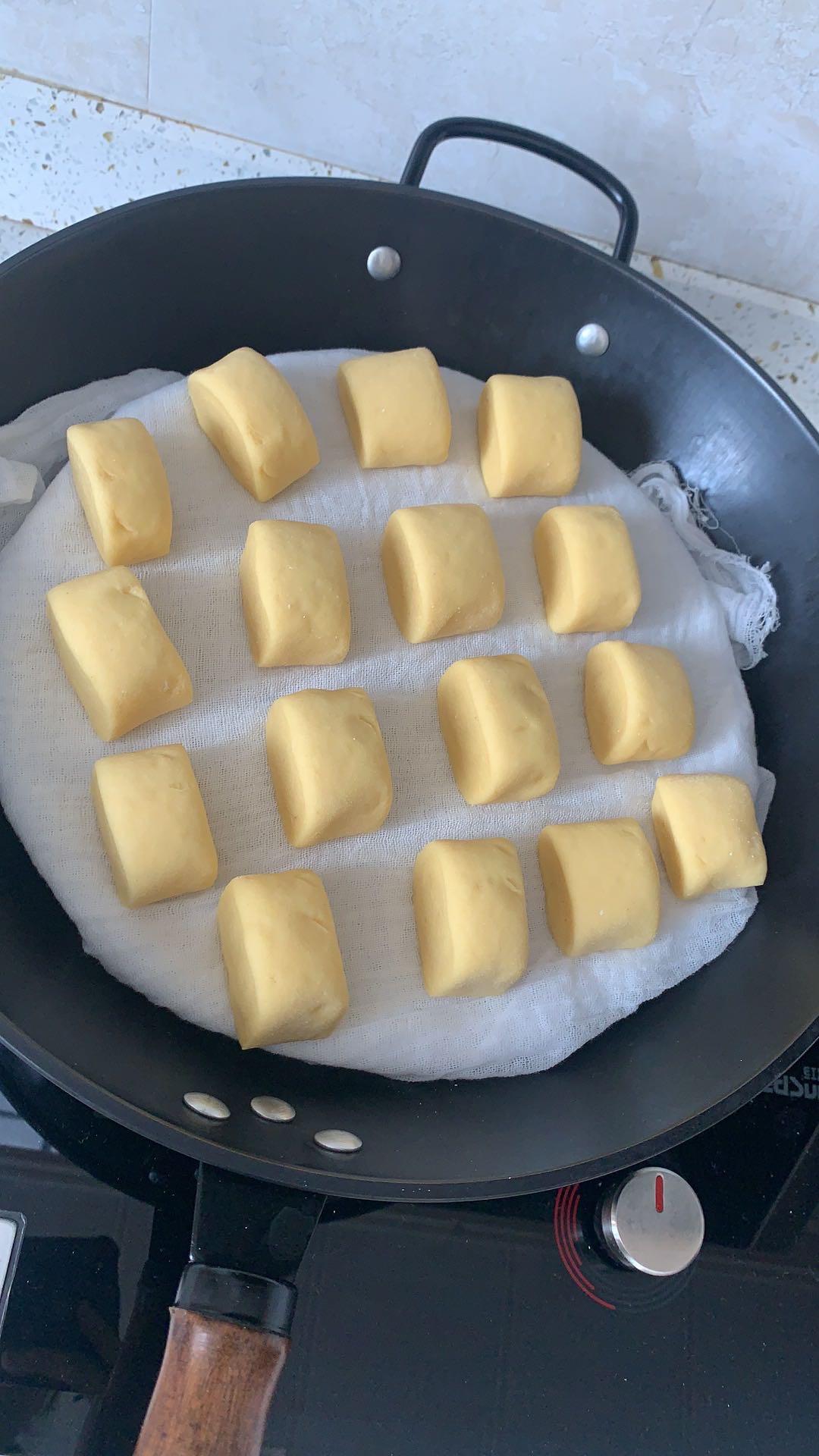 奶香玉米面馒头（一次发酵）