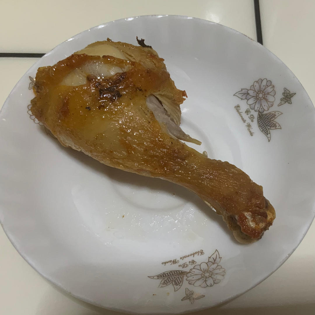 微波炉无油炸鸡腿