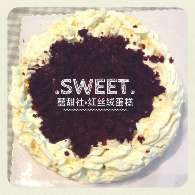 Red Velvet Cake红丝绒蛋糕（6寸）