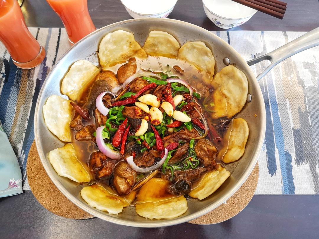 地锅鸡+自制红油【曼食慢语】