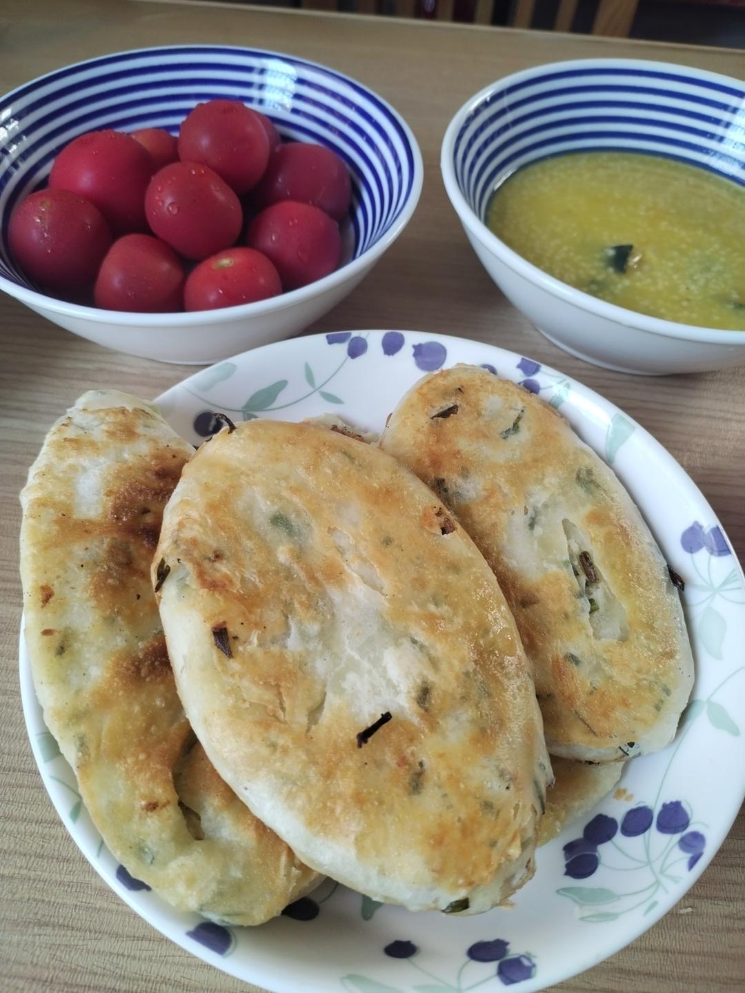发面葱油酥饼