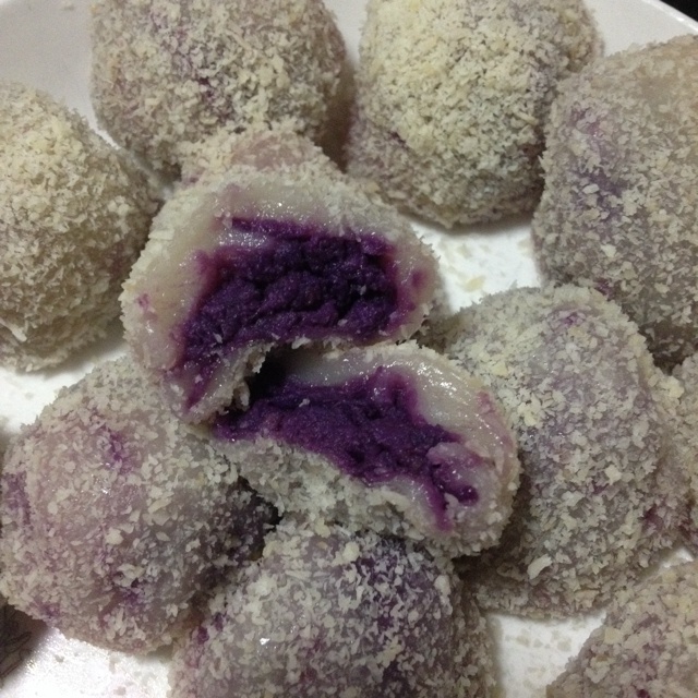 紫薯糯米糍