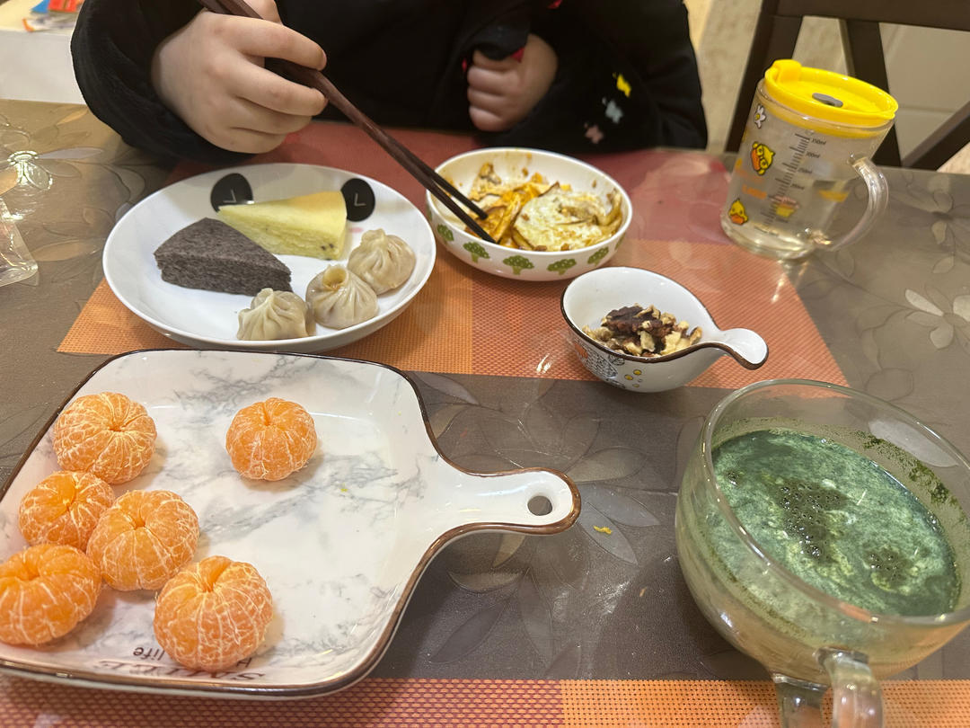 极度挑食儿童的早餐记录