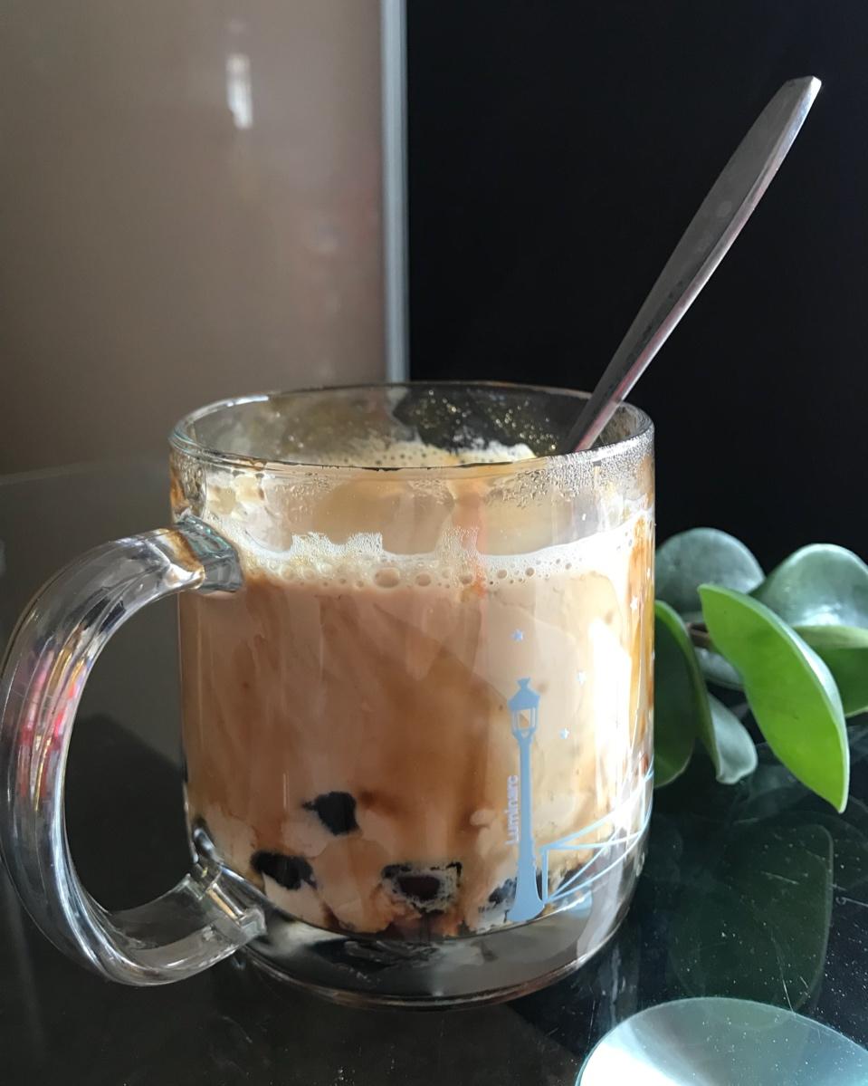 🥤自制娃儿能喝的健康珍珠奶茶（含高成功率珍珠做法）