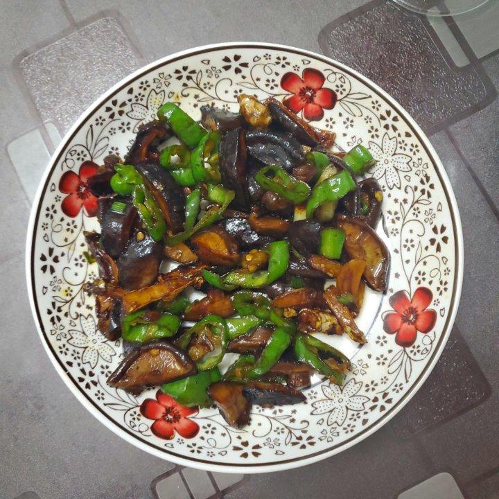 素炒干香菇