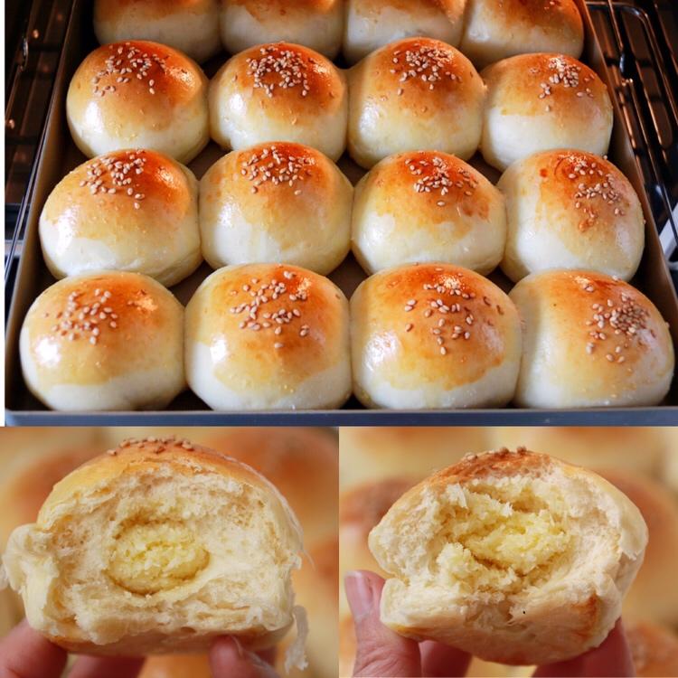 低卡烘焙——美味椰蓉小餐包(低油低糖低热量)的做法