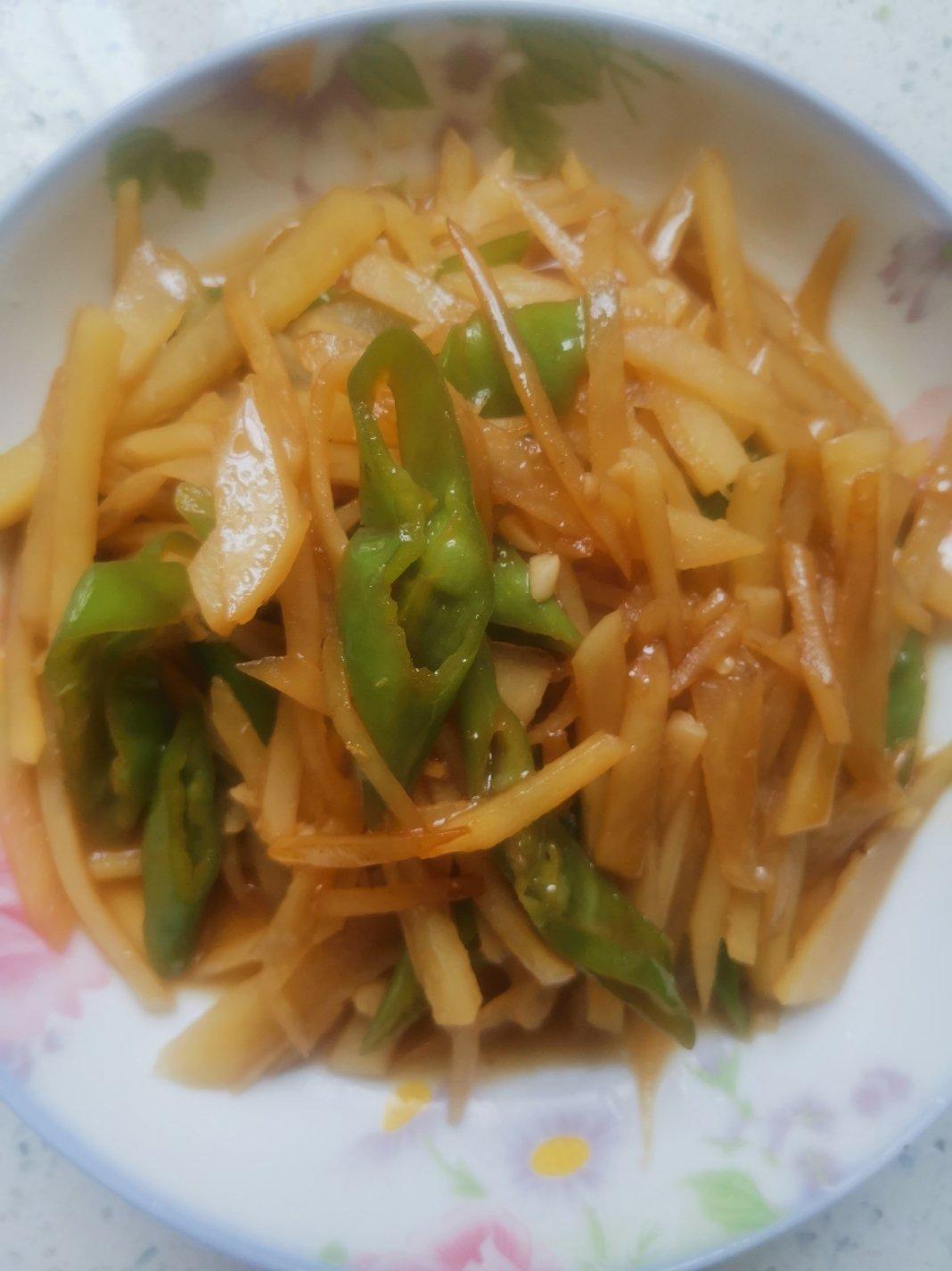 青椒土豆丝