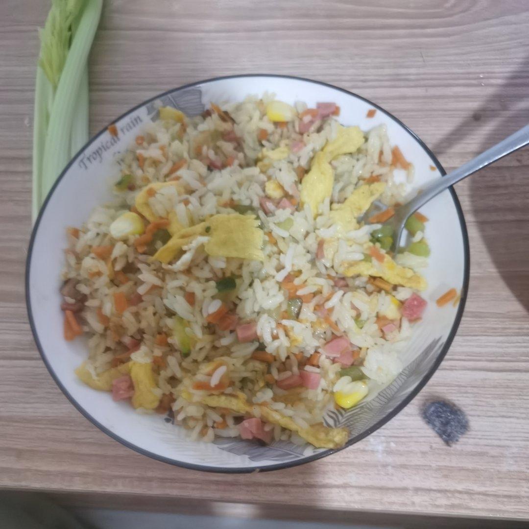 黄金家常炒米饭