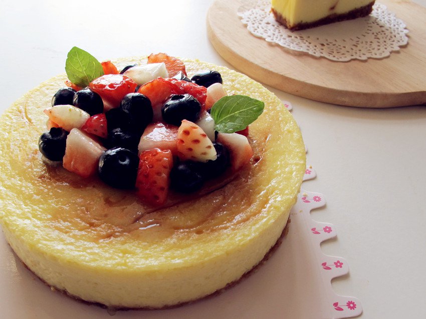 焦糖香蕉芝士蛋糕