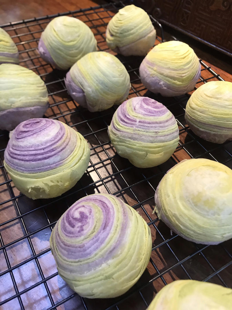 🌈免揉，免松弛，超高颜值小马宝莉彩虹蛋黄酥（含详细操作视频）