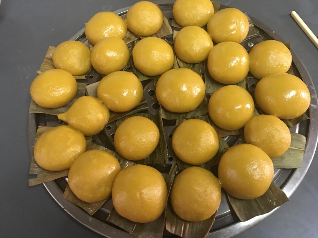 恩妈厨房做的南瓜团子