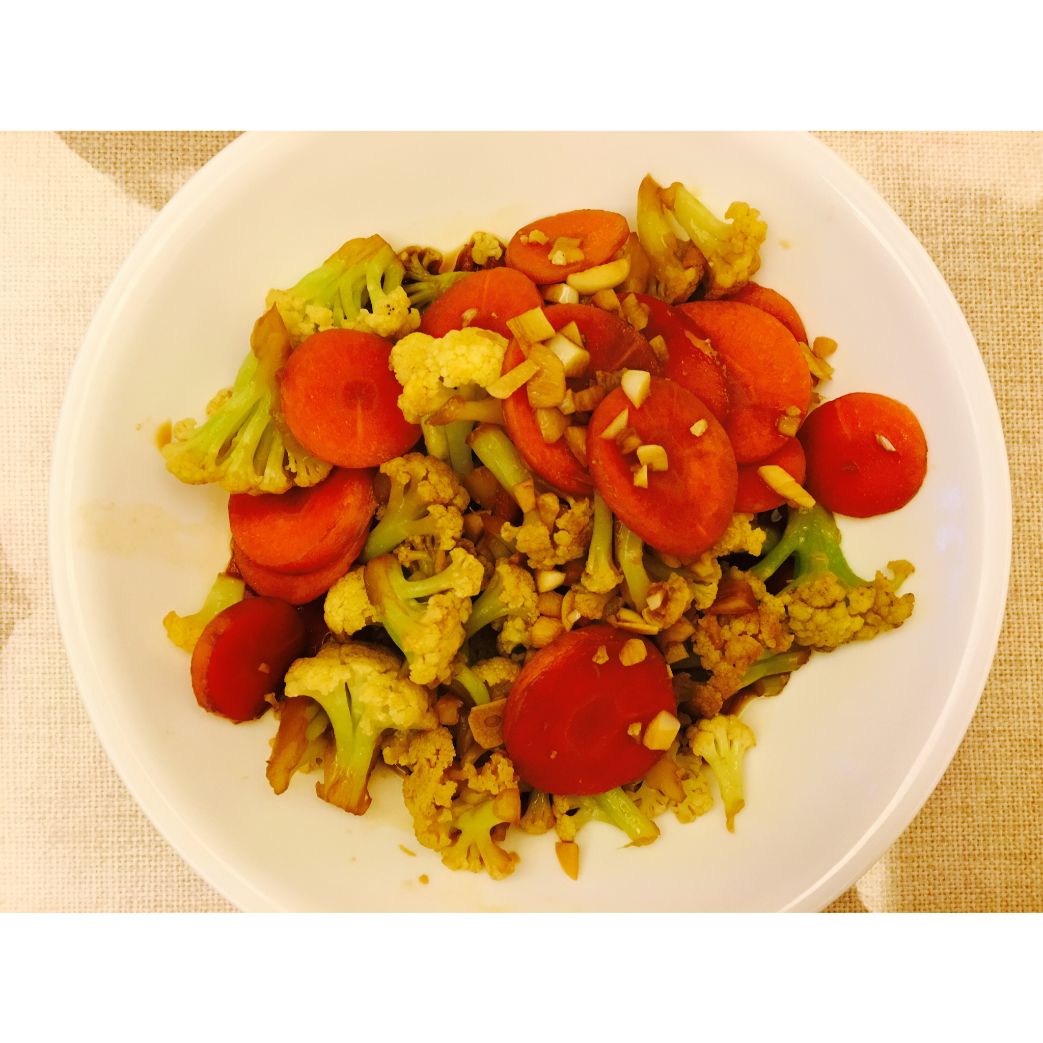 老丁的私房菜-干锅花菜