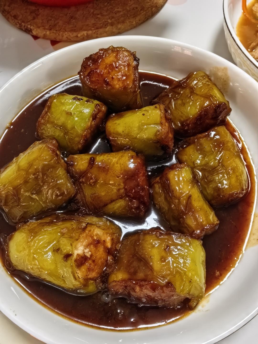 销魂青椒酿肉【超级下饭】