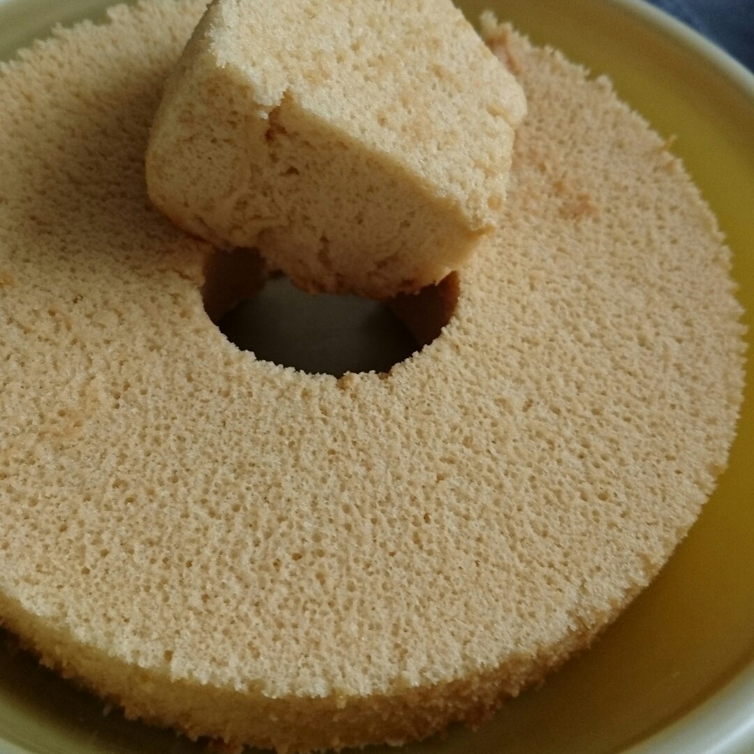 青井老师的焦糖戚风蛋糕