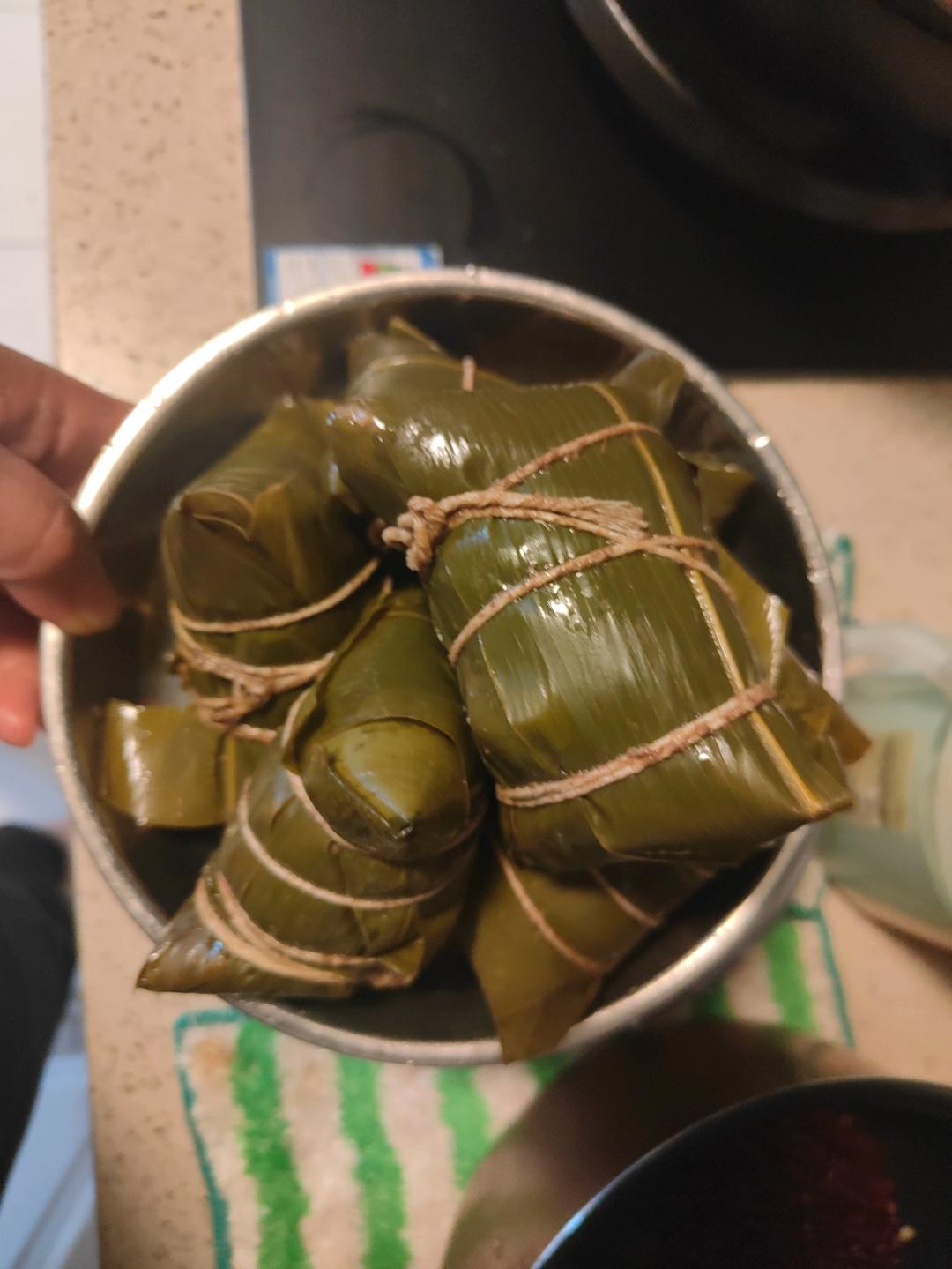 大肉粽蜜枣赤豆粽白米粽