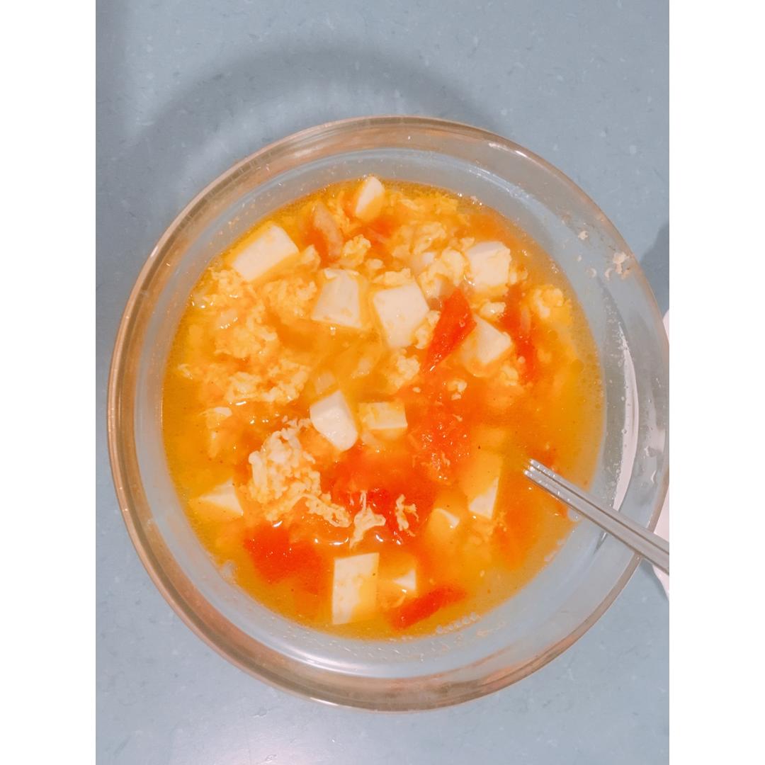 番茄豆腐汤