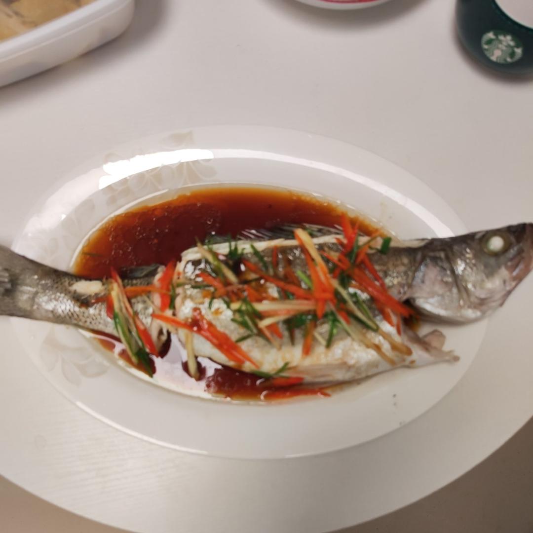 清蒸鲈鱼（桂鱼、多宝、鸦片鱼等）