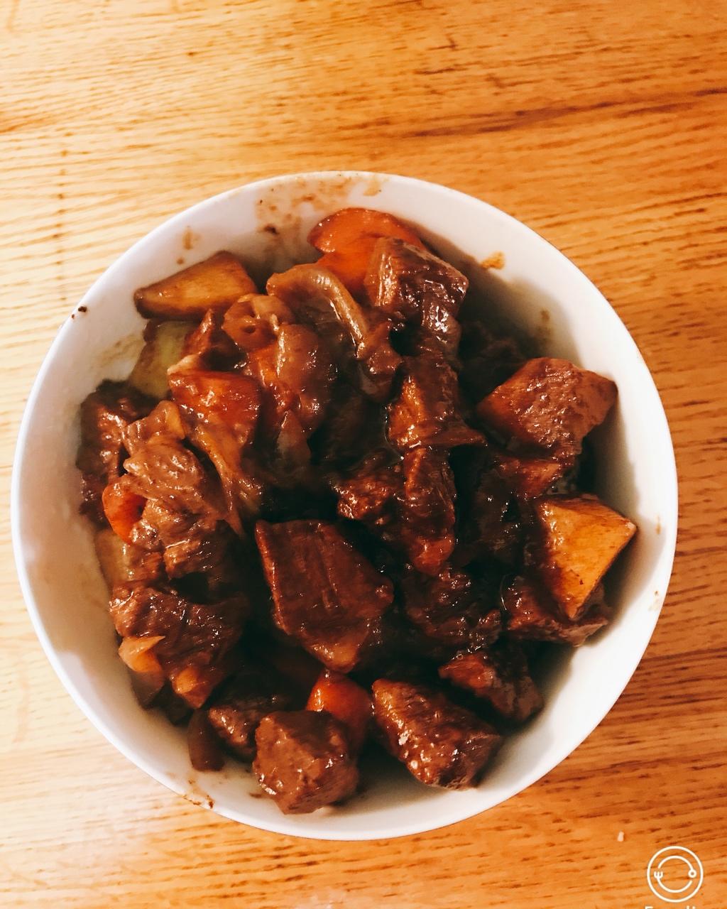 沙沙土豆胡萝卜炖牛肉