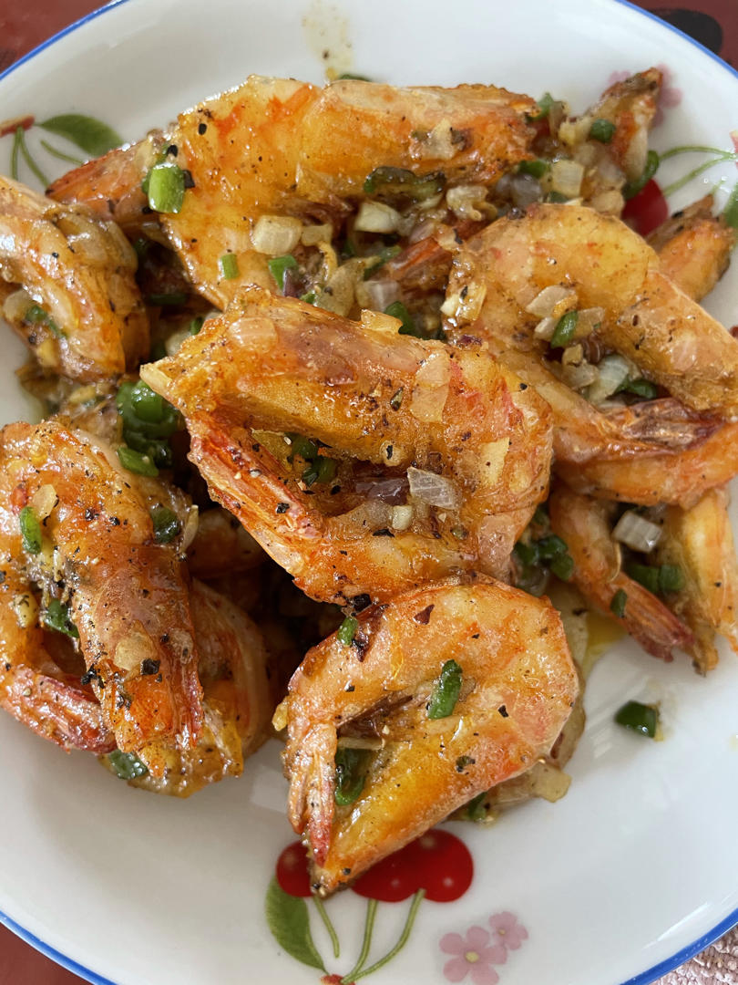 🔥好吃到连壳都舍不得吐的椒盐虾❗️