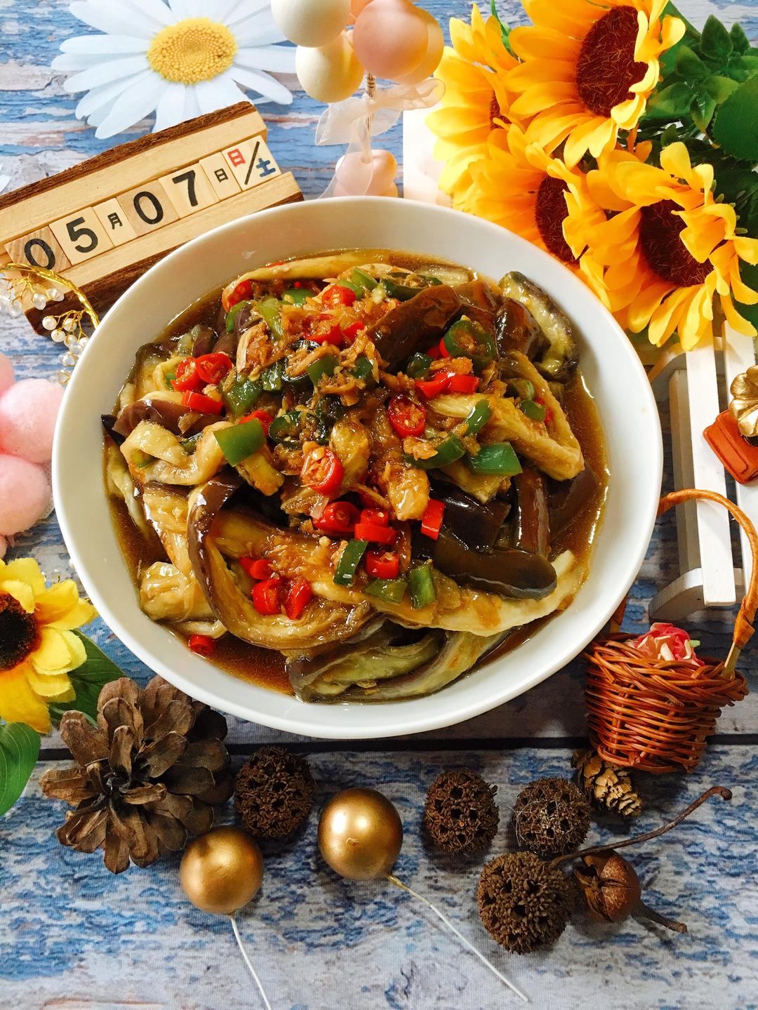 凉菜佳品「蒜蓉茄子🍆」的做法