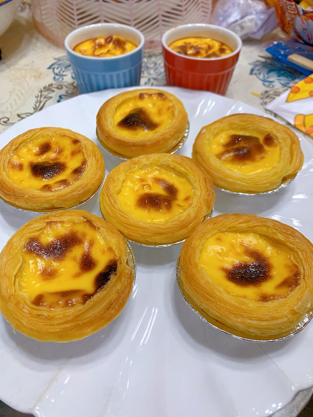 超嫩滑的葡式蛋挞(全蛋版)新手友好『秒杀KFC』