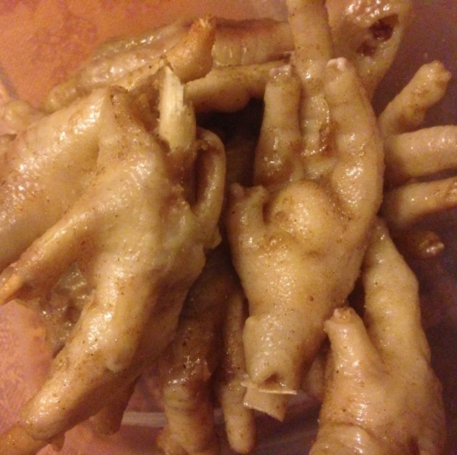 盐焗鸡脚鸡翅鸭掌