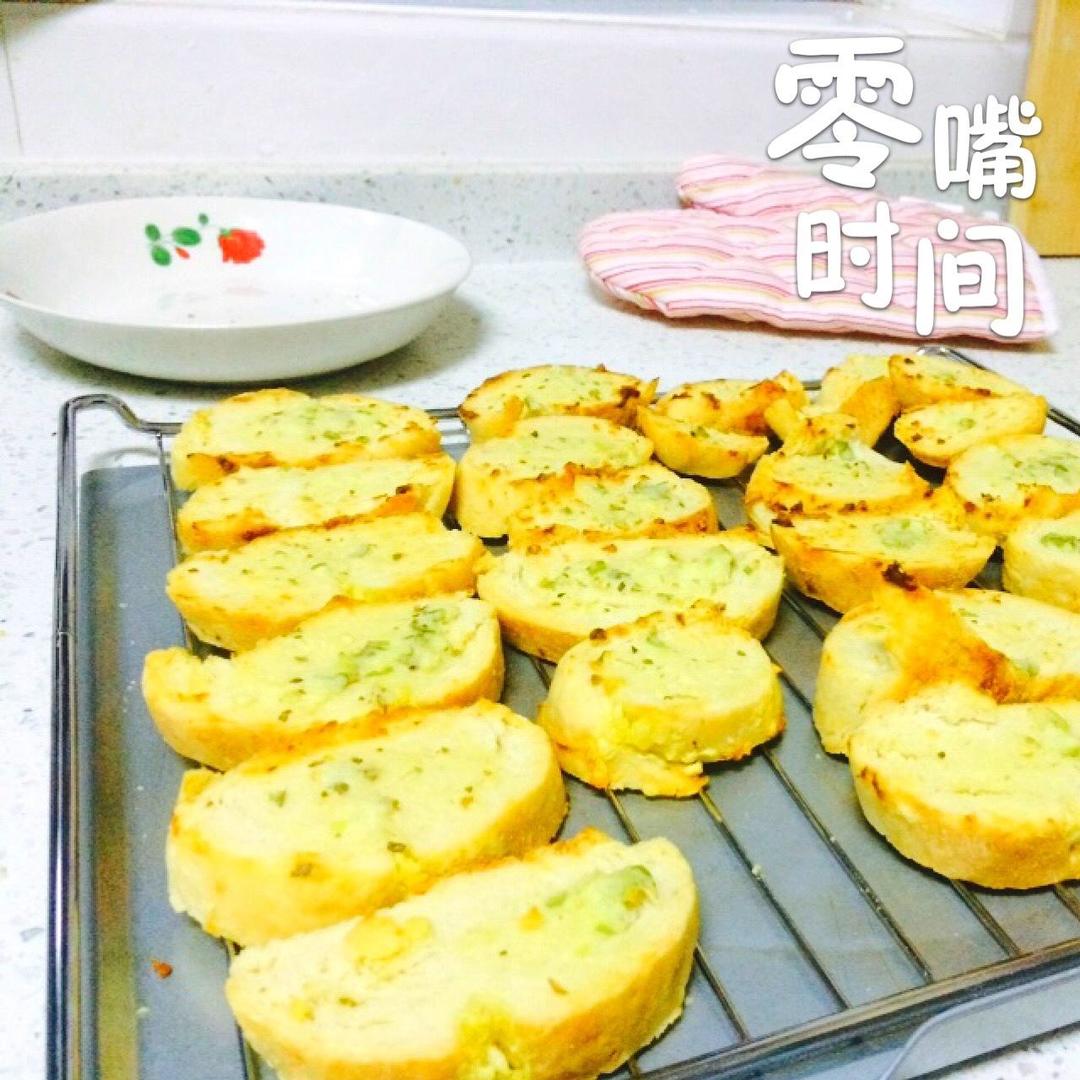 烤面包脆片的做法