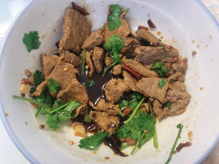 凉拌牛肉