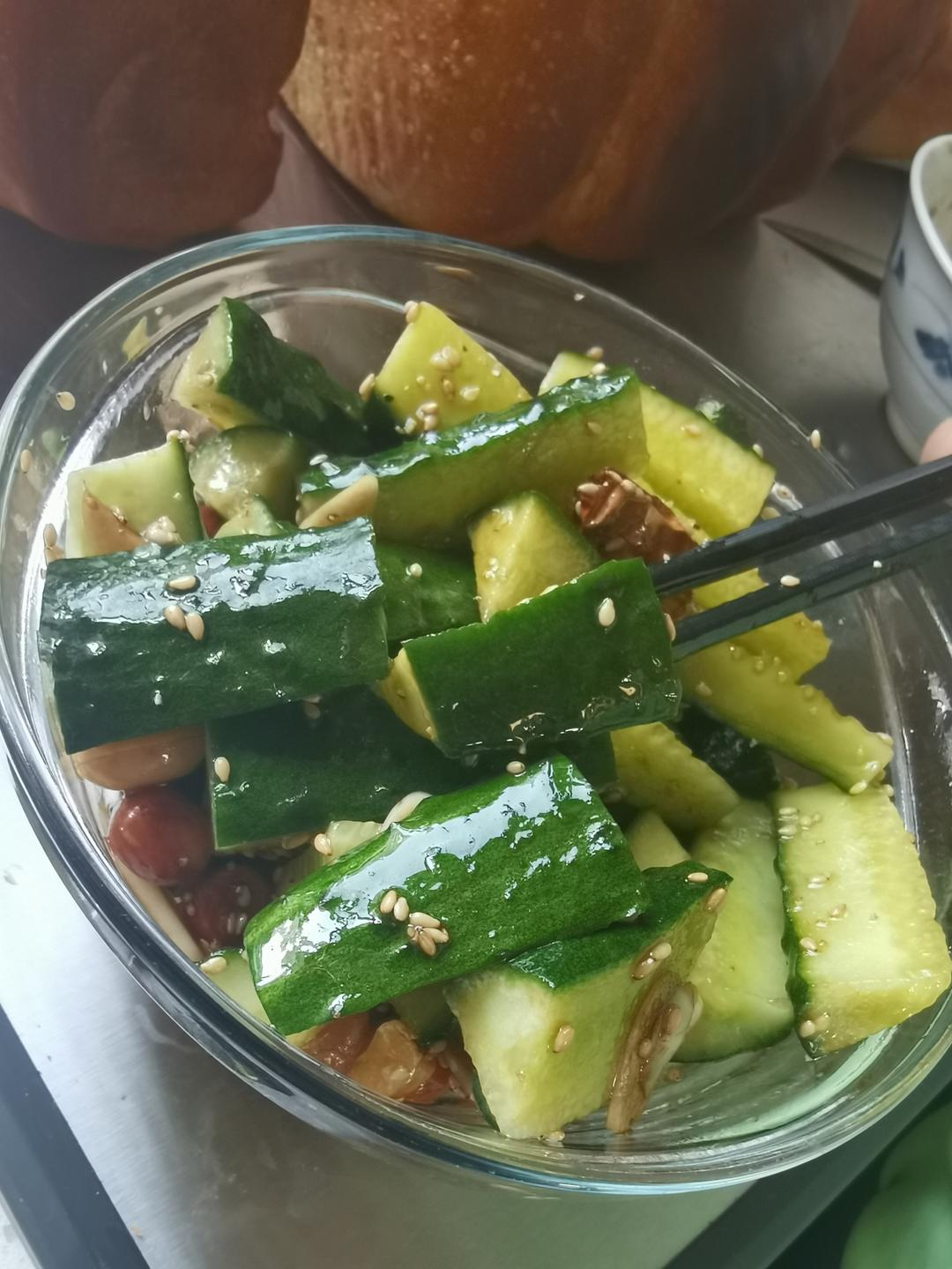 🌈酸酸辣辣巨开胃～超过瘾的凉拌黄瓜