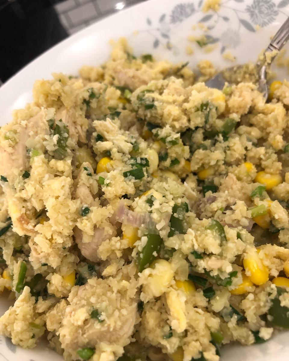 谁吃谁瘦的欧阳娜娜同款无米炒饭，好吃低卡又饱腹，减肥姐妹的福音！
