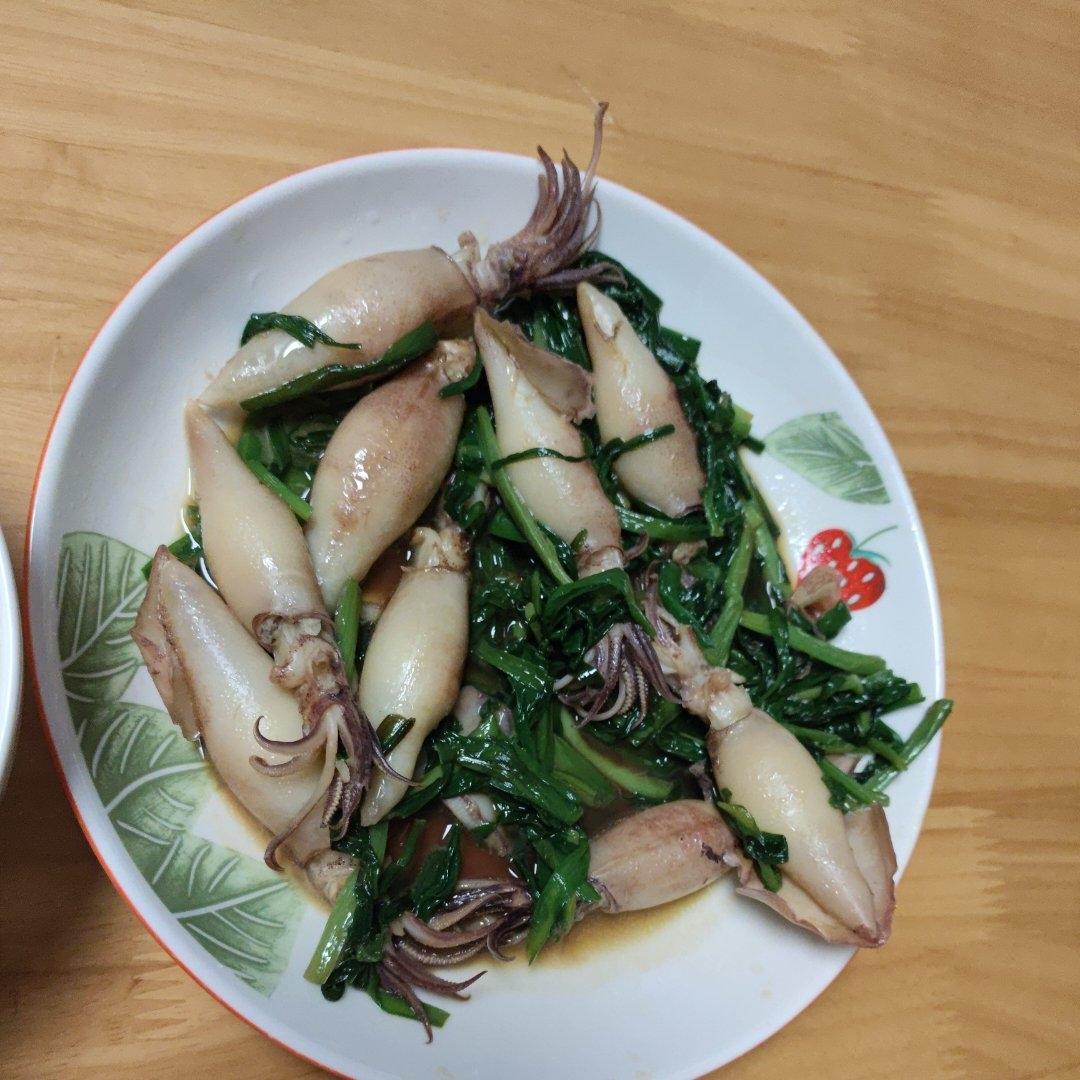 韭菜炒海兔