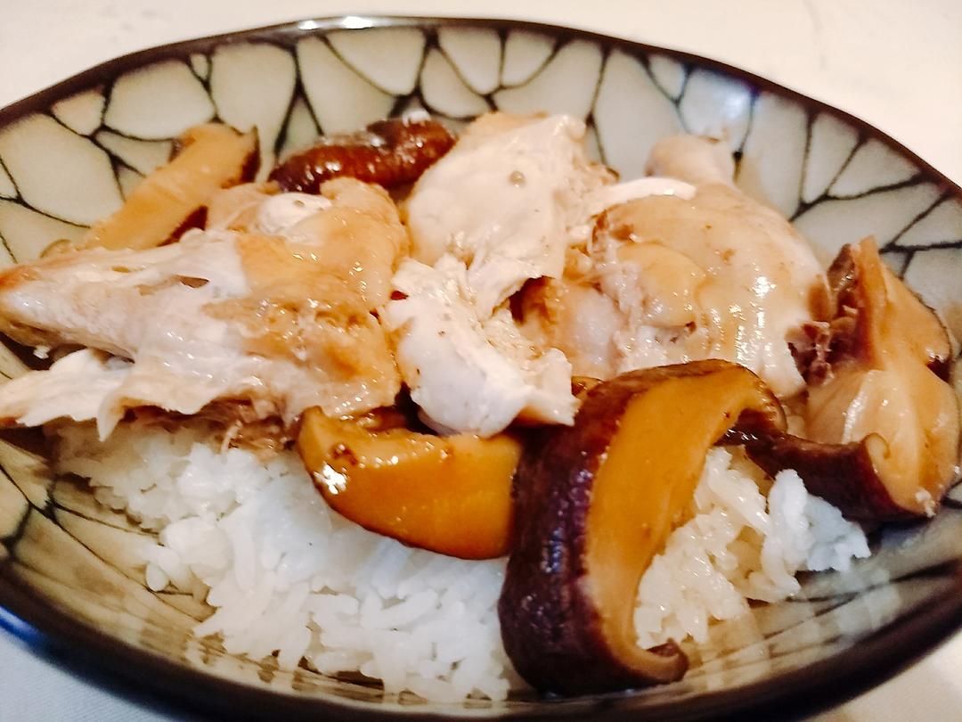 简易版麻油鸡饭