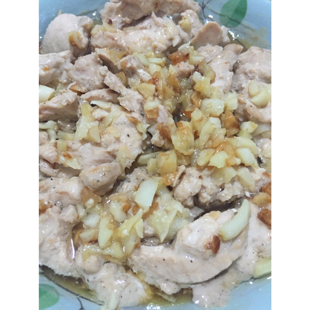 蒜蓉蒸鸡胸（鸡腿）
