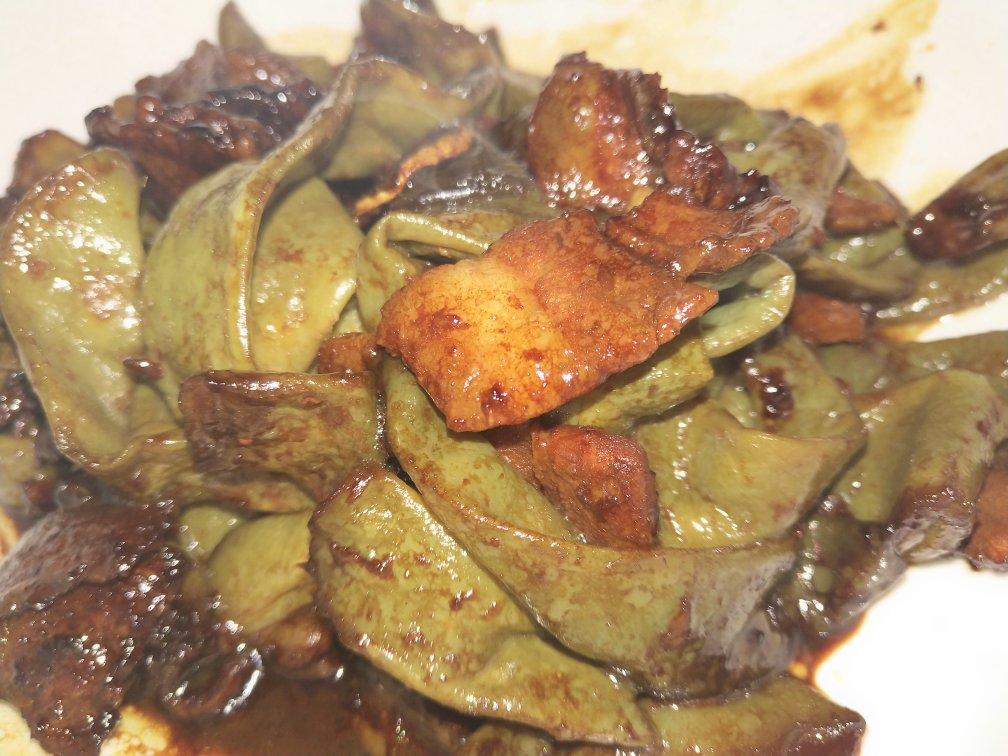 东北豆角炖肉