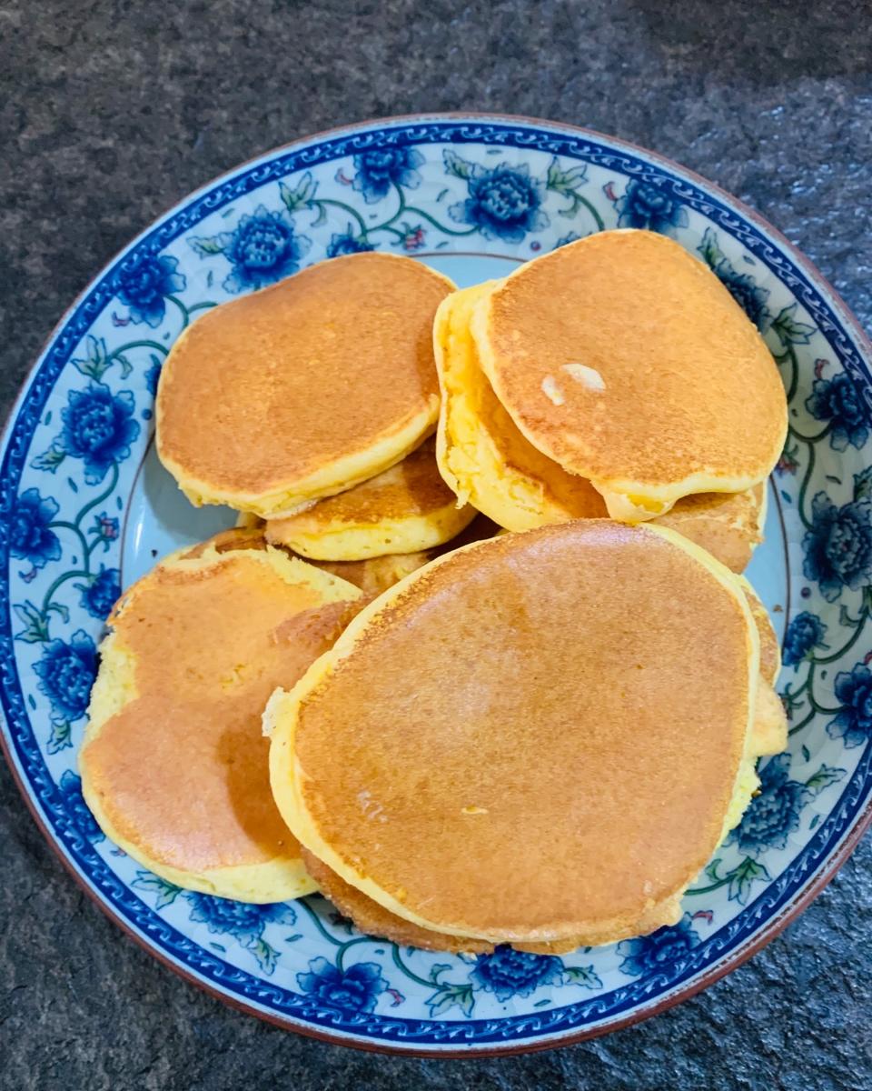 奶香玉米饼