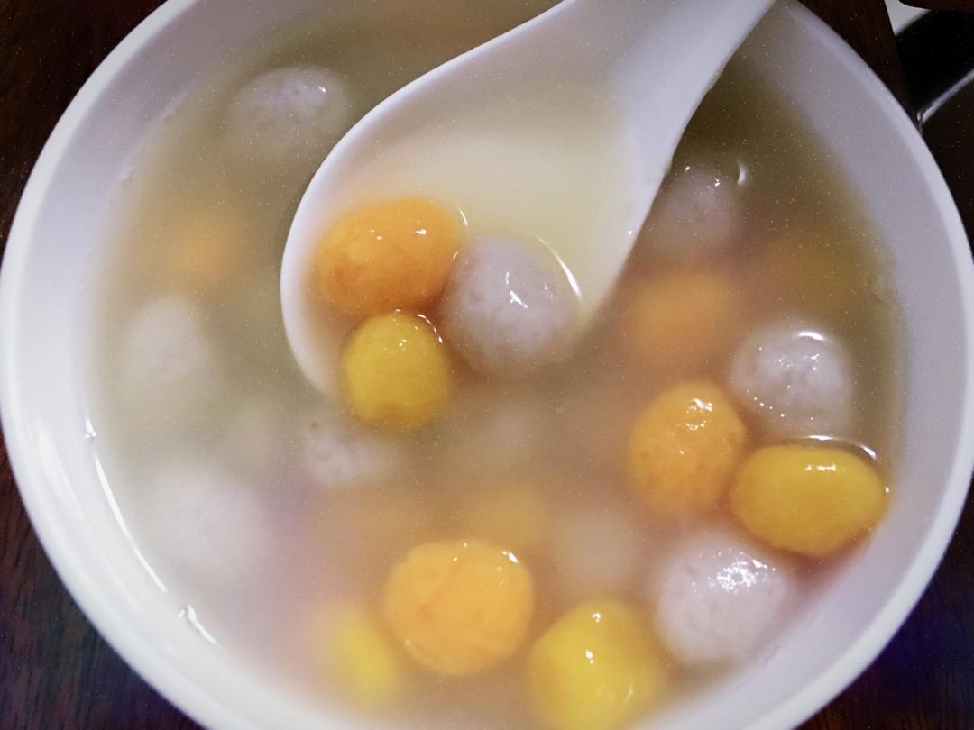 彩色圆子