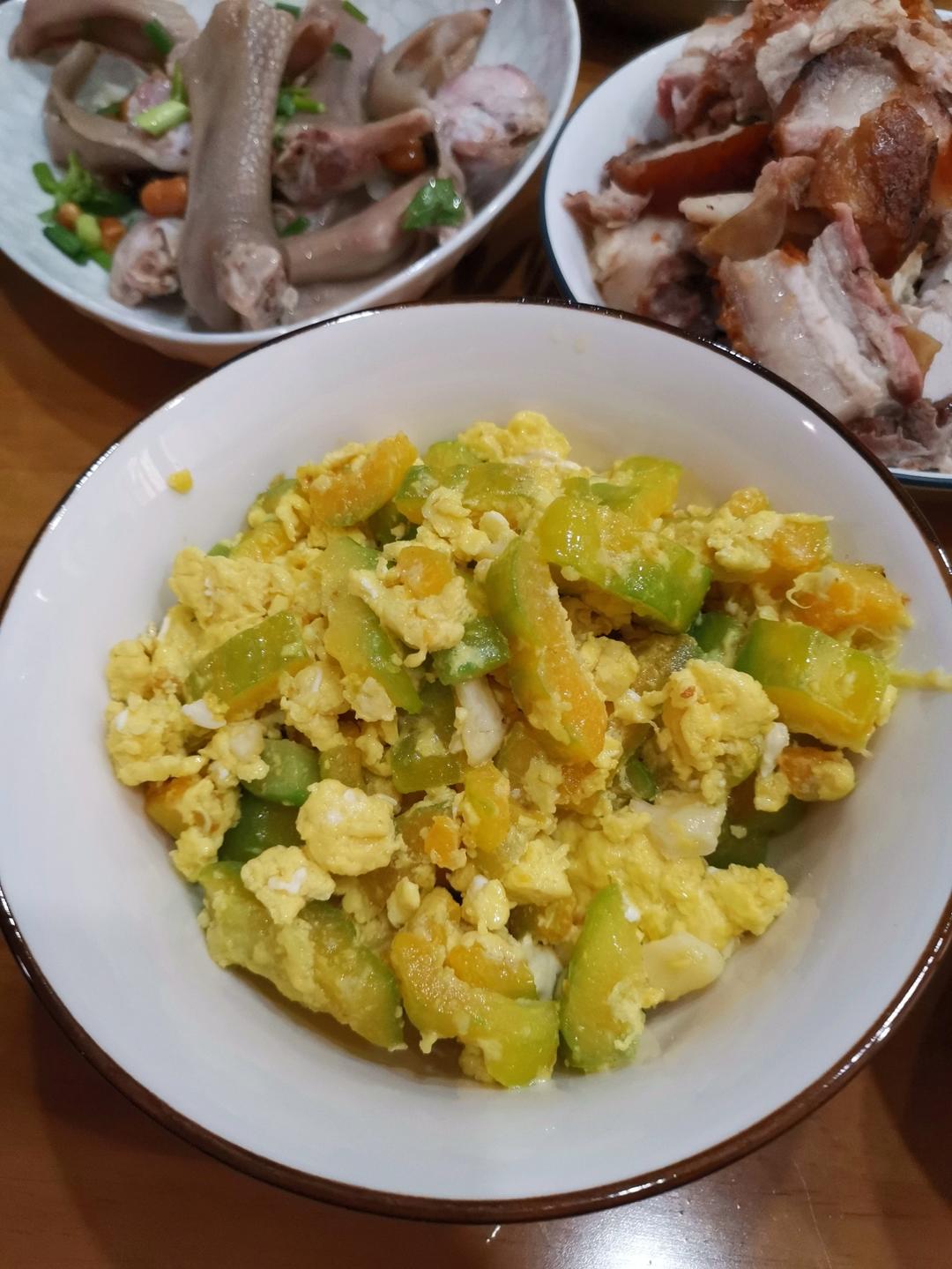 苦瓜炒蛋（清火菜）