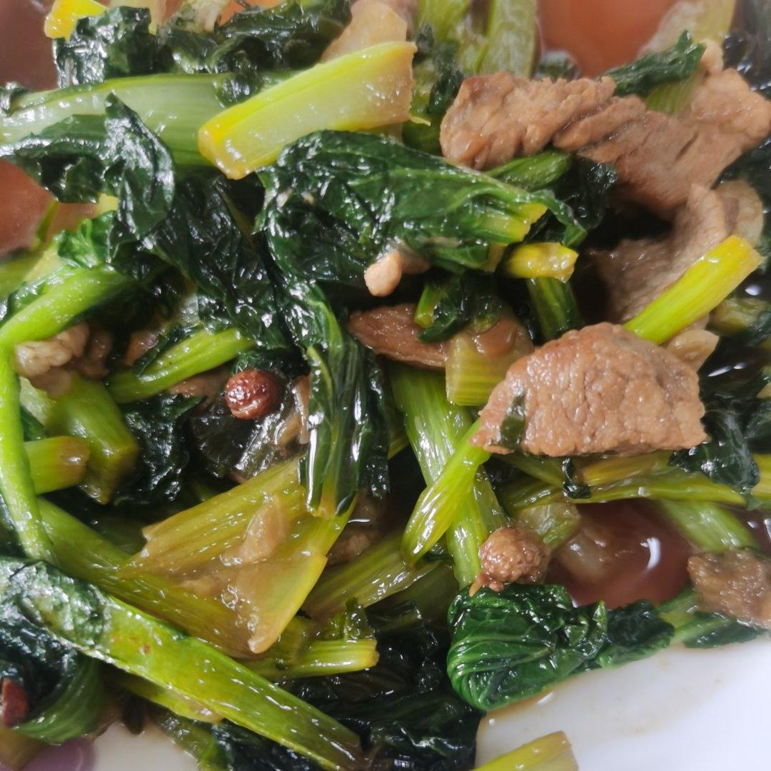 苔菜炒肉