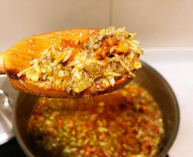 自制蟹油-螃蟹壳的美味的做法