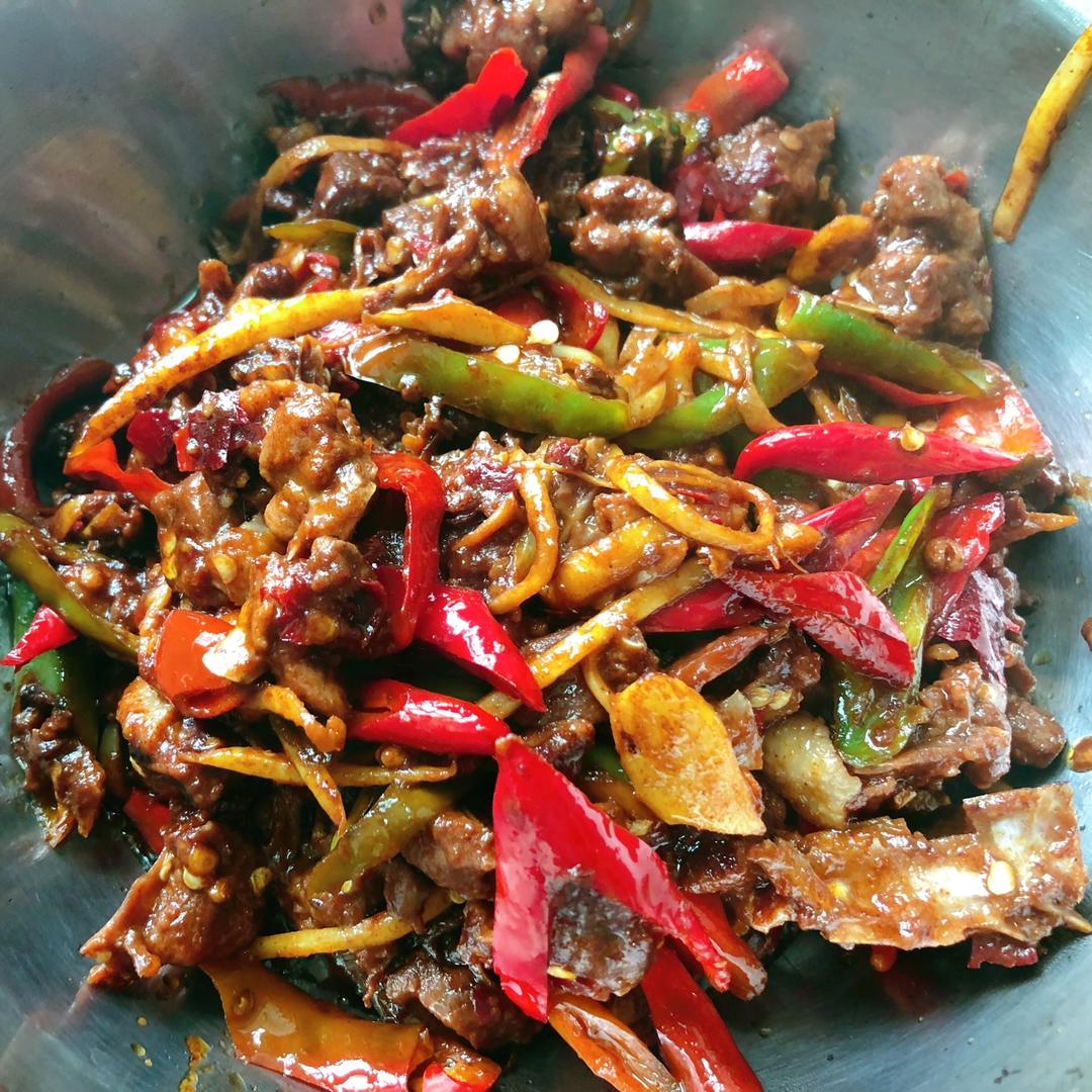 蚁19901224做的四川仔姜鸭