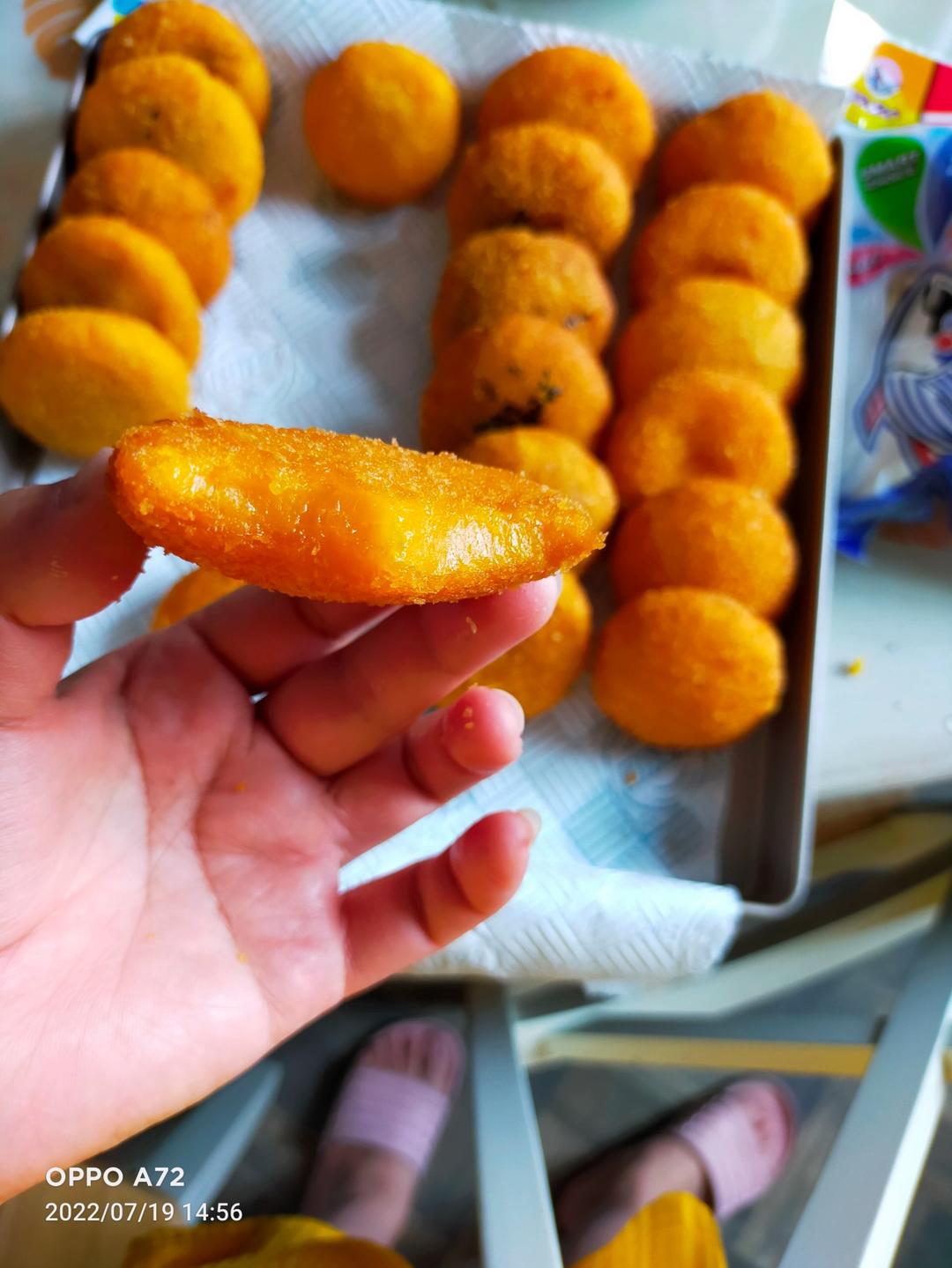 不会变形的南瓜饼