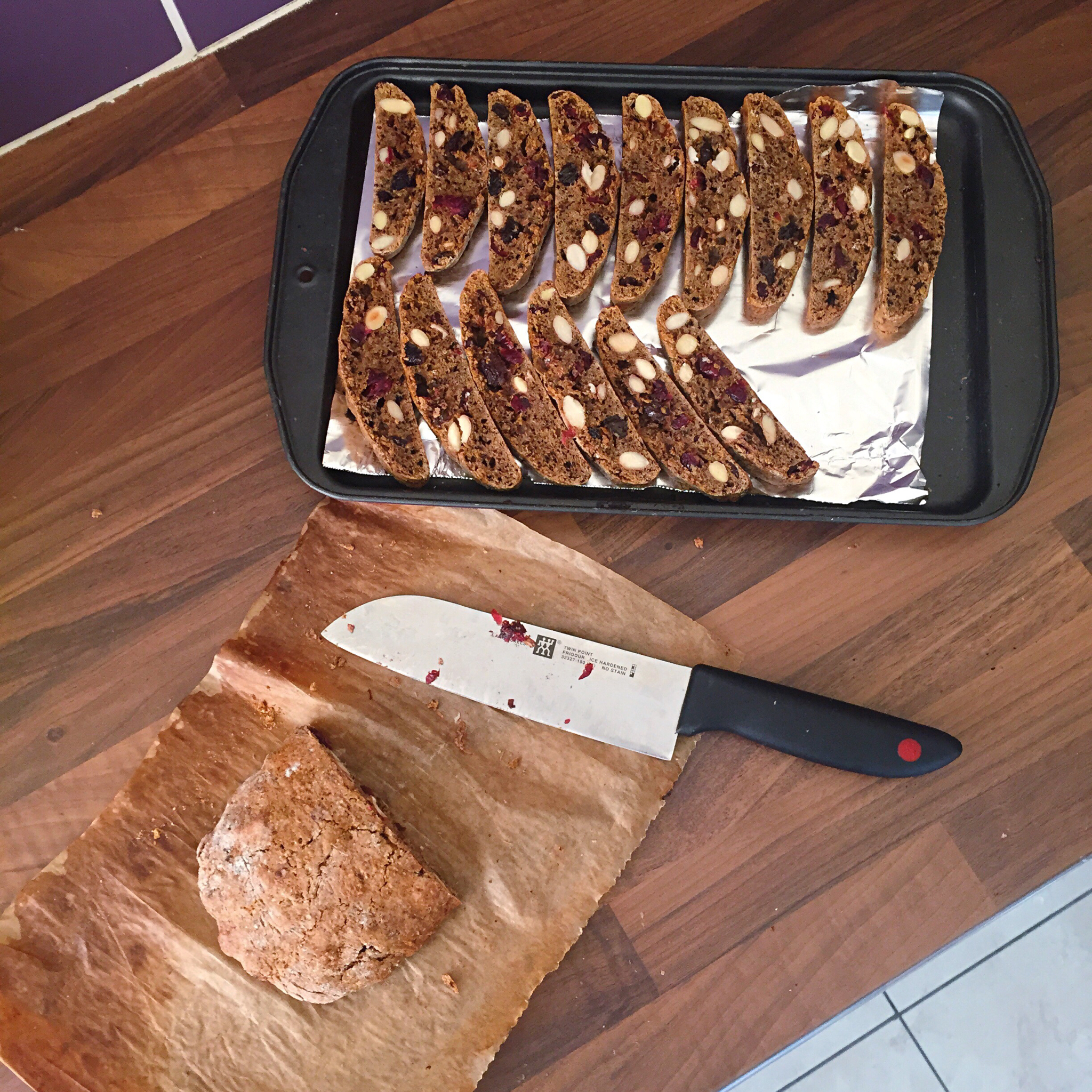 浓咖啡意大利坚果饼干(Biscotti)