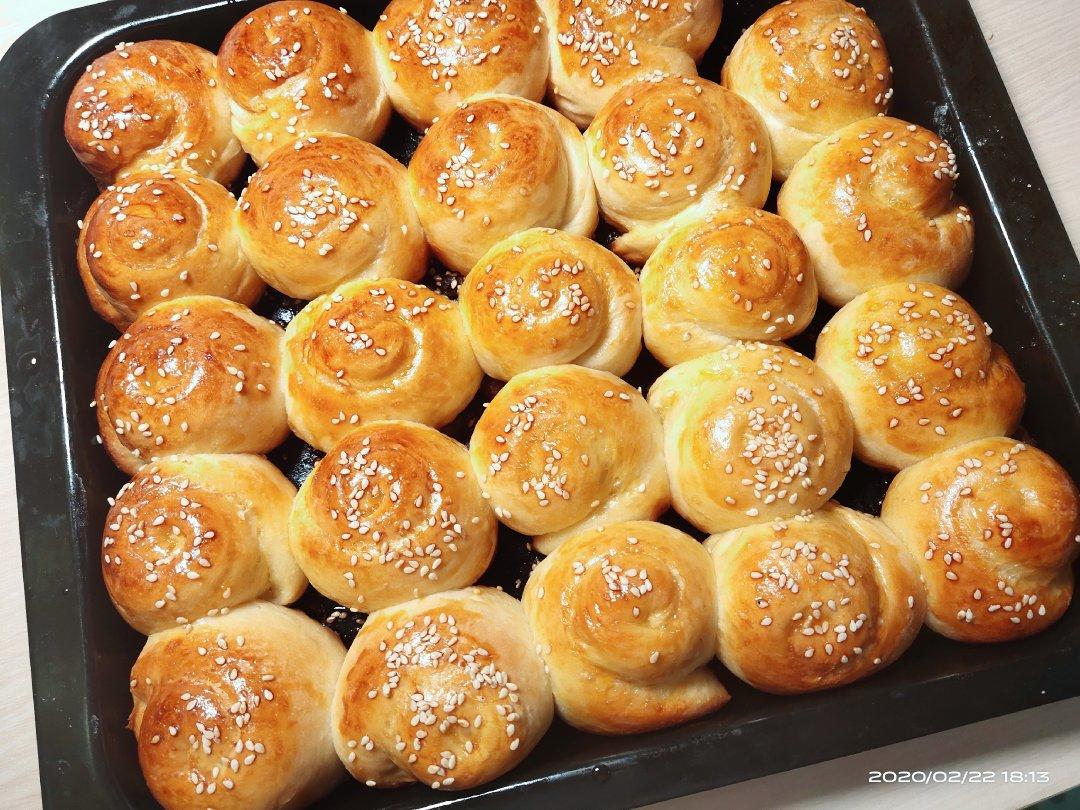 脆底蜂蜜小面包