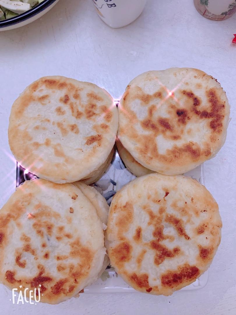 发面油酥小糖饼