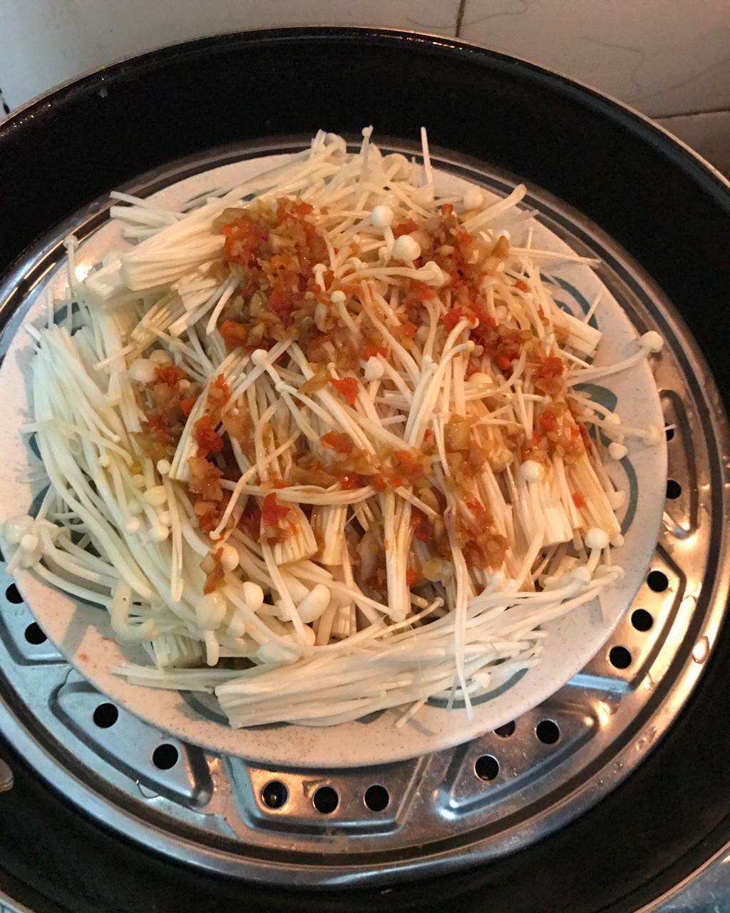 蒜蓉金针菇